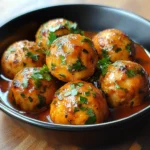 Boulettes de Poulet à l’Indienne : une recette savoureuse, facile à faire, pleine d’épices et parfaite pour un repas exotique à la maison !